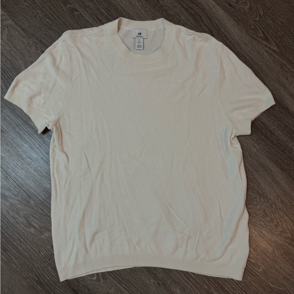 H&M Knit Short Sleeve Tee M